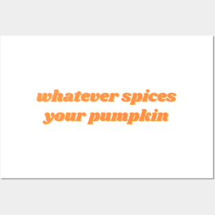 Spices your Pumpkin Posters and Art